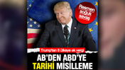 Trump'tan 8 Avrupa &uuml;lkesine ek g&uuml;mr&uuml;k vergisi: AB'den ticareti durdurma misillemesi