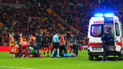Galatasaray-İstanbulspor maçında korku dolu anlar: İki oyuncu hastaneye kaldırıldı