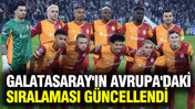 Galatasaray'ın Avrupa'daki sıralaması güncellendi: Tarihi zafer