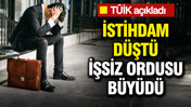 İşsizlik rakamları açıklandı: Gerçek işsizlik yüzde 29,9 oldu Resmi işsizlik yüzde 8,1