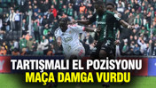 Kocaelispor - Beşiktaş maçına tartışmalı el pozisyonu damga vurdu