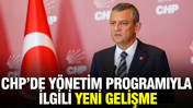 CHP'de yönetim programıyla ilgili yeni gelişme: Yarın açıklanacak