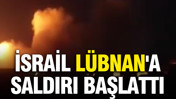 İsrail L&uuml;bnan'a saldırı başlattı