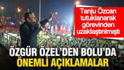 Bolu’da Tanju Özcan için miting: Binlerce kişi meydanda