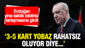 Erdoğan'dan laiklik bildirisine tepki: 3-5 kart yobaz rahatsız oluyor diye...