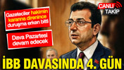 İBB davasında kriz, mahkemeyi erken bitirtti: Basın, hakimin kararına direnince duruşma ertelendi