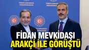 Fidan, İranlı mevkidaşı Arakçi ile görüştü