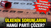 Anketlere yansıyan ger&ccedil;ek sonu&ccedil;: &Uuml;lkenin sorunlarını hangi parti &ccedil;&ouml;zer?
