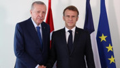 Cumhurbaşkanı Erdoğan, Macron'la görüştü