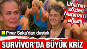 Survivor’da büyük kriz: Lina’nın şoke eden sözleri Nagihan’ı ağlattı… Pınar Saka’dan destek