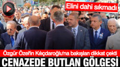 Özgür Özel'in Kılıçdaroğlu'na bakışı dikkat çekti: Cindoruk'un cenazesinde butlan gölgesi