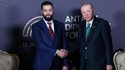 Erdoğan ve Şara, Antalya’da bir araya geldi