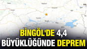 Bingöl'de 4,4 büyüklüğünde deprem