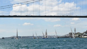 İstanbul Boğazı’nda yelken rüzgarı