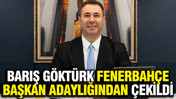 Barış Göktürk, Fenerbahçe başkan adaylığından çekildi