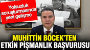 Tutuklu Muhittin Böcek, 'etkin pişmanlık' kapsamında ifade verdi