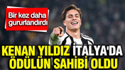 Kenan Yıldız bir kez daha gururlandırdı: İtalya'da ödülün sahibi oldu