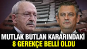 Mutlak butlan kararındaki 8 gerekçe belli oldu