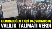 Kemal Kılıçdaroğlu'nun ekibinden emniyete tahliye talebi