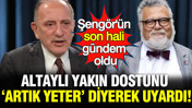 Fatih Altaylı yakın dostunu "Artık yeter" diyerek uyardı: Celal Şengör'ün son hali gündem oldu