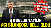 İçleri Bakanı Mustafa Çiftçi: Bayram tatilinde 70 kişi trafik kazalarında hayatını kaybetti
