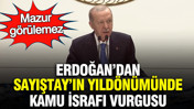 Erdoğan’dan Sayıştay’ın yıldönümünde kamu israfı vurgusu: Mazur görülemez