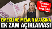 Emekli ve memur maaşına ek zam a&ccedil;ıklaması: SKG uzmanı Dilek Ete &lsquo;eşitleme&rsquo; dedi