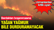 Bardaktan boşanırcasına yağan yağmur bile durduramayacak: Uzmanlarda kritik uyarı