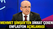 Mehmet Şimşek'ten dikkat çeken enflasyon açıklaması