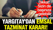 İstifa dilekçesindeki bir ifade tazminat hakkını kaybettirdi: Yargıtay'dan emsal karar
