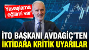İTO Başkanı Avdagiç’ten iktidara kritik uyarılar: Yavaşlama eğilimi var