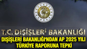 Dışişleri Bakanlığı'ndan Avrupa Parlamentosu'nun Türkiye raporuna sert tepki