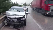 Burdur'da trafik kazası: 1 yaralı