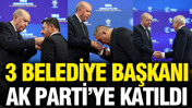 Cumhurbaşkanı Erdoğan rozetlerini taktı: 3 Belediye Başkanı AK Parti'ye geçti