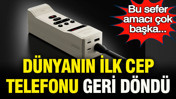 Tarihin ilk cep telefonu geri döndü, ama bu kez amacı çok başka...