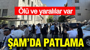 Şam'da patlama: Ölü ve yaralılar var