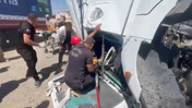 Viranşehir'de feci kaza kamerada: TIR kamyona çarptı, 1 ölü, 1 yaralı