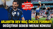 Arjantin, dev maç öncesi formayı değiştirdi sebebi merak konusu: Maradona detayı dikkat çekti