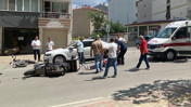 Samsun’da motosiklet ile elektrikli bisiklet kaza yaptı: 2 yaralı