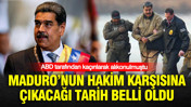 ABD tarafından ka&ccedil;ırılarak alıkonulmuştu: Maduro&rsquo;nun hakim karşısına &ccedil;ıkacağı tarih belli oldu