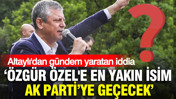 Fatih Altaylı'dan g&uuml;ndem yaratan iddia: 'Cemil Tugay AK Parti'ye ge&ccedil;ecek'