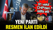 Özgür Özel belgeleri imzaladı: CHP'den istifa etti, Yeni Parti'yi açıkladı