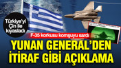 F-35 korkusu komşuyu sardı, Yunan General’den itiraf gibi açıklama: Türkiye’yi Çin’le kıyasladı