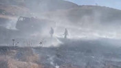 Elazığ’da yangın paniği