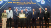 Bilecik TSO TOBB Akreditasyon Sertifika Töreni'ninde sertifikasını aldı