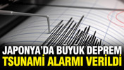 Japonya'da büyük deprem: Tsunami alarmı verildi