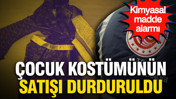 Kimyasal madde alarmı: Çocuk kostümünün satışı durduruldu