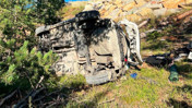 Direksiyon hakimiyetini kaybetti: Otomobil şarampole savruldu