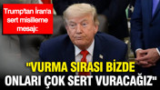Donald Trump'tan İran'a sert misilleme mesajı: "Vurma sırası bizde, onları çok sert vuracağız"