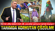 Tarımda korkutan çözülme: 452 bin çiftçi sistemi terk etti, çocuklar çamurun içinde büyüyor